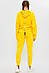 Спортивний костюм підлітковий для дівчинки жовтого кольору р.164 206798M, фото 3