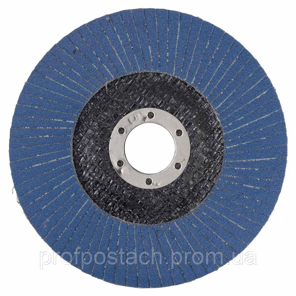 Круг пелюстковий торцевий Т27 (прямий) ZA Ø125мм P120 SIGMA (9173061)