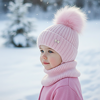 Метелик зима
Код 92
Шапка з пухнастої пряжі та з песцовим помпоном. .

р.44-48 ( 9 міс - 2 роки)