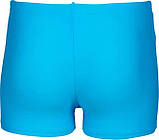 Плавки-шорти для хлопчиків Arena KIKKO V SWIM SHORT GRAPHIC блакитний, білий Діт 140 см, фото 7