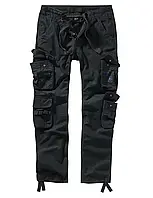 Брюки Brandit Pure Slim Fit Black (M) 1