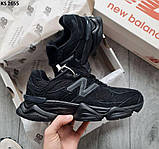 Кросівки New Balance 9060 Total Black, фото 7