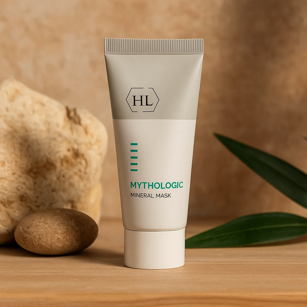 Мінеральна омолоджуюча маска для вирівнювання текстури та кольору шкіри MINERAL MASK MYTHOLOGIC HOLY LAND 70мл, фото 1