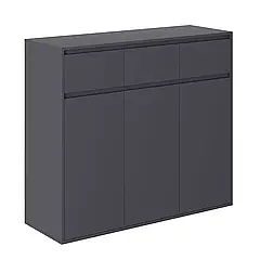 Комод на 6 ящиків у спальню Light Графіт