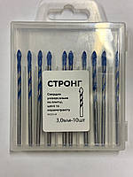 Свердло універсальне по бетону та кераміці 3/60 мм