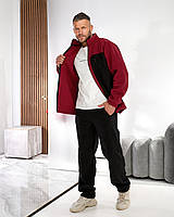 Очень тёплый флисовый мужской спортивный костюм