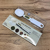 Електронна мірна ложка ваги з Lcd екраном Digital Spoon Scale Spoon scales up to 500 g (100), фото 4