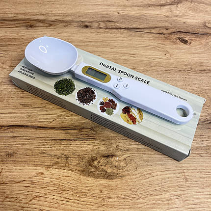 Електронна мірна ложка ваги з Lcd екраном Digital Spoon Scale Spoon scales up to 500 g (100), фото 1