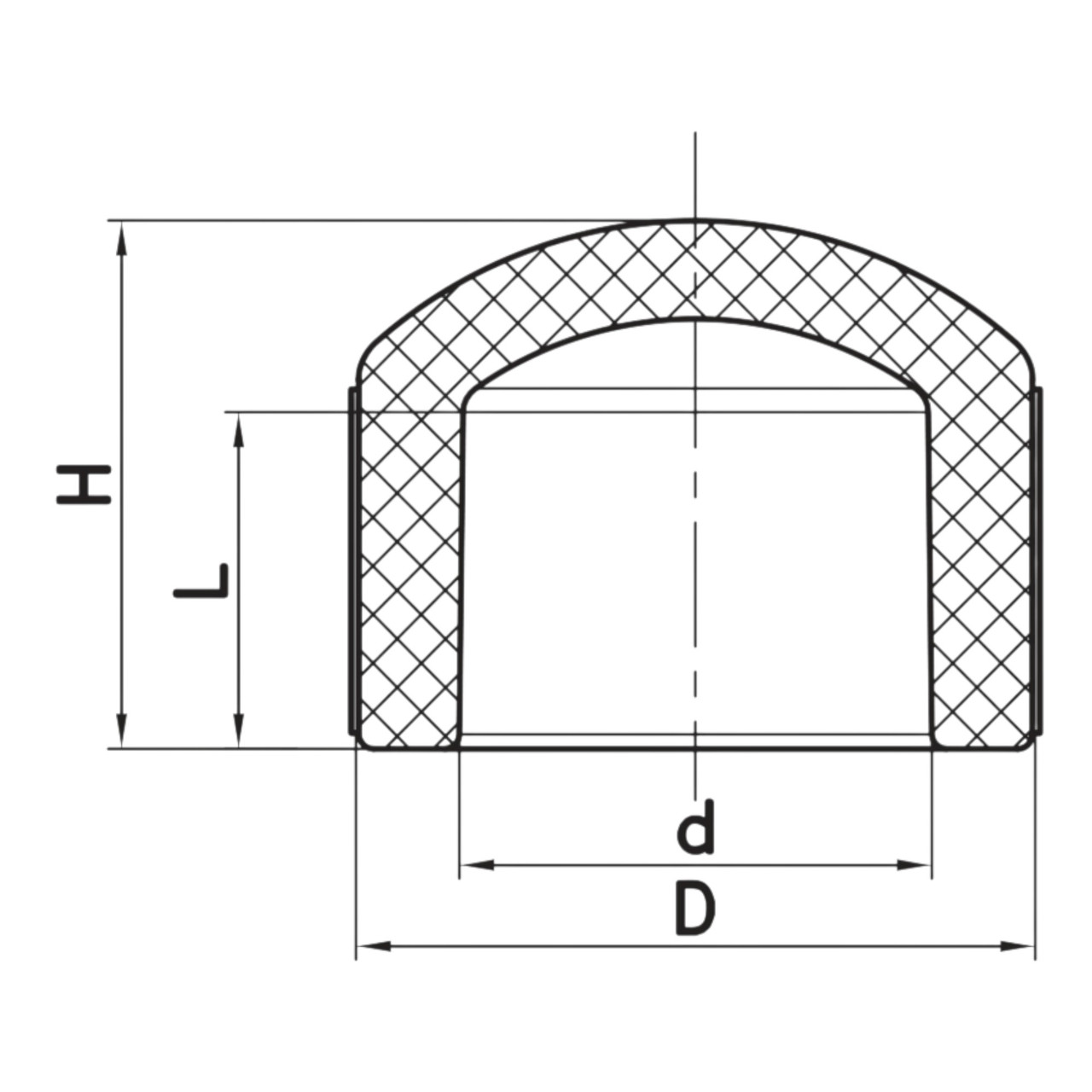 Заглушка PPR KR