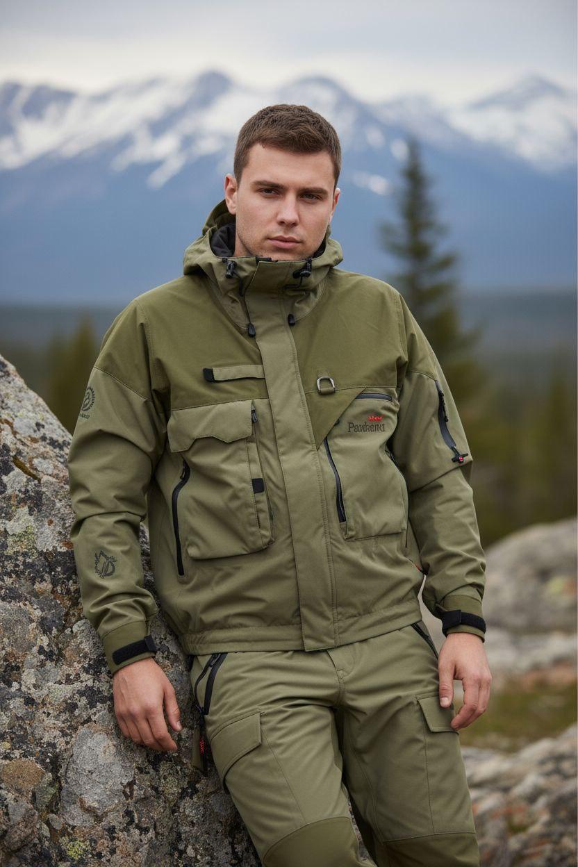 Тактична водонепроникна куртка Rapala X-protect short jacket S, фото 1