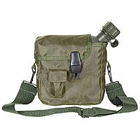 Фляга MFH US Canteen з чохлом 1,9 Л - OD Green Зелена