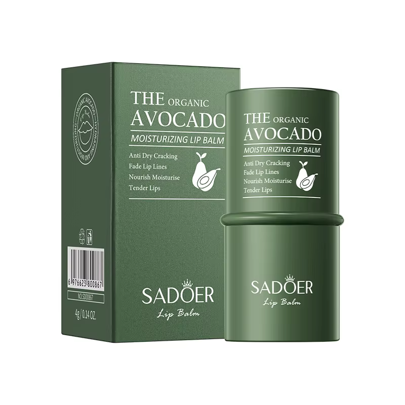 Бальзам для губ SADOER The Organic Avocado зволожувальний 4 г
