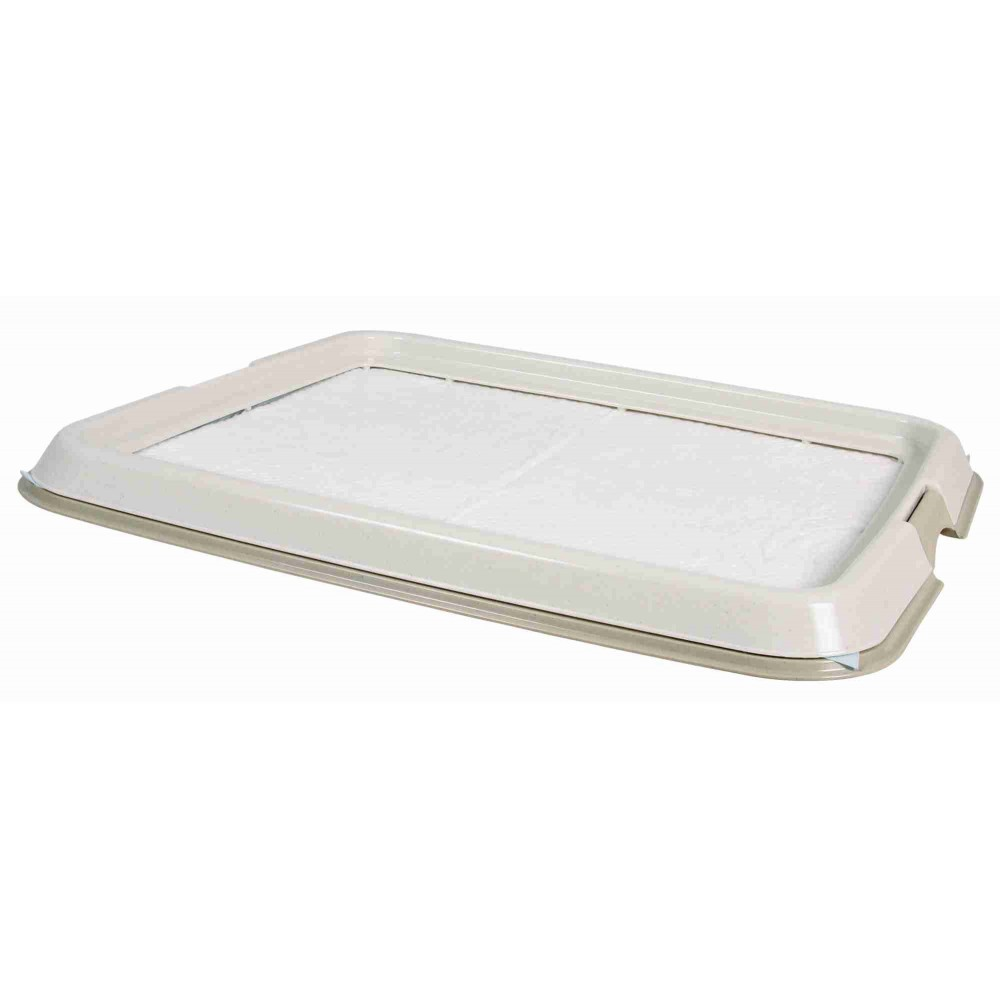 Лоток туалет для цуценят і собак з рамкою для пелюшок Trixie (Тріксі) 65х55 см