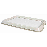 Лоток туалет для цуценят і собак з рамкою для пелюшок Trixie (Тріксі) 65х55 см