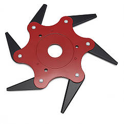 Диск з плаваючими лезами для тримера – 6 рухомих ножів, універсальний