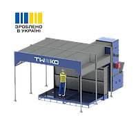 Фарбувальний пост з водної фільтрацією FPH