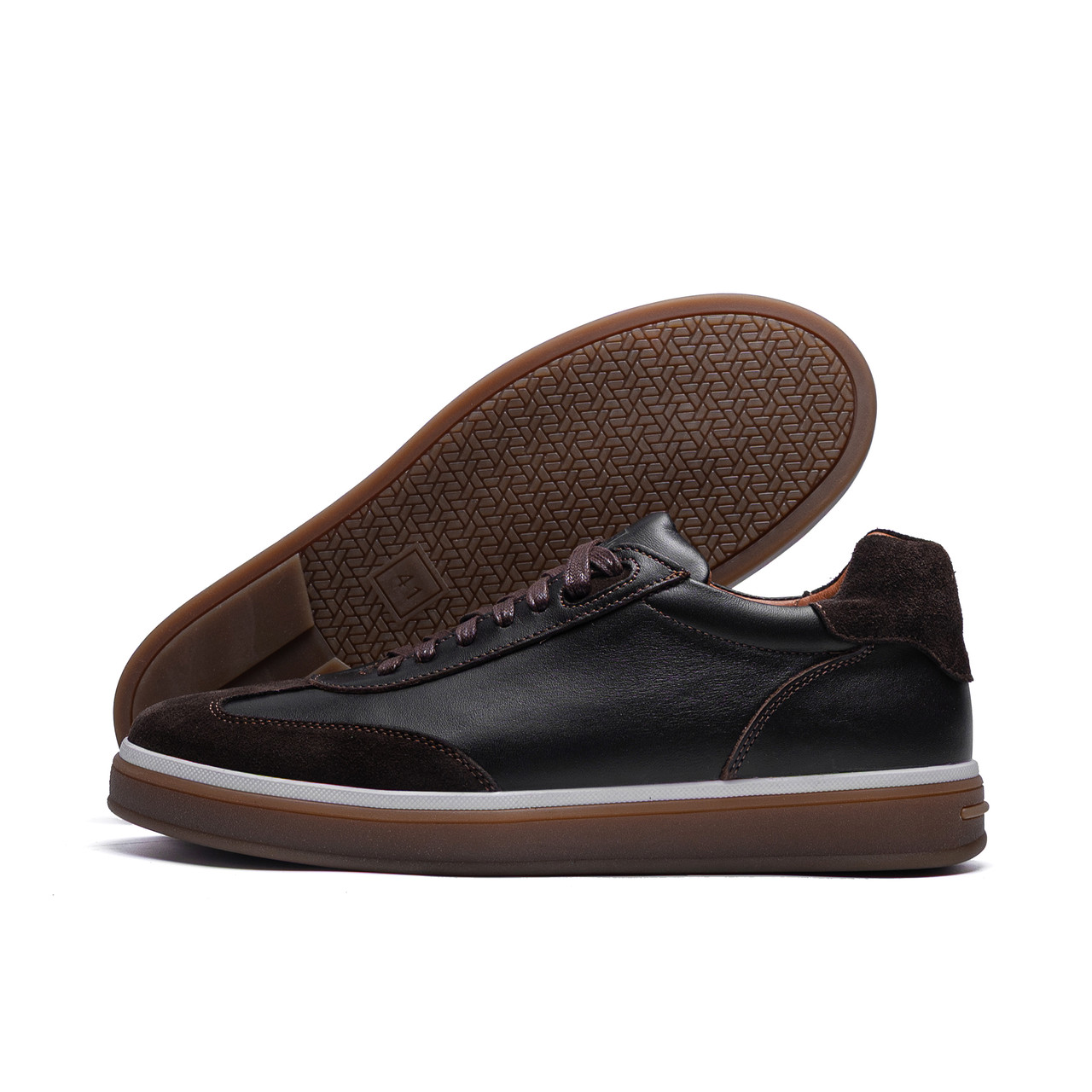 Чоловічі шкіряні кросівки Classic Brown