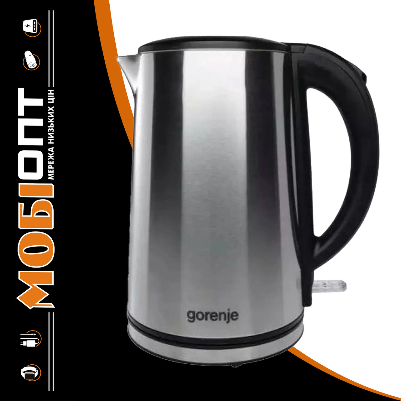 Електрочайник Gorenje K15DWS (KES5208C-GS) UA