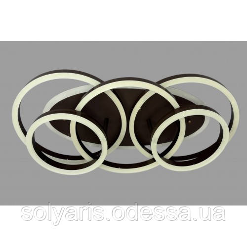 Люстра стельова 55015-3-2 (коричневий), фото 1