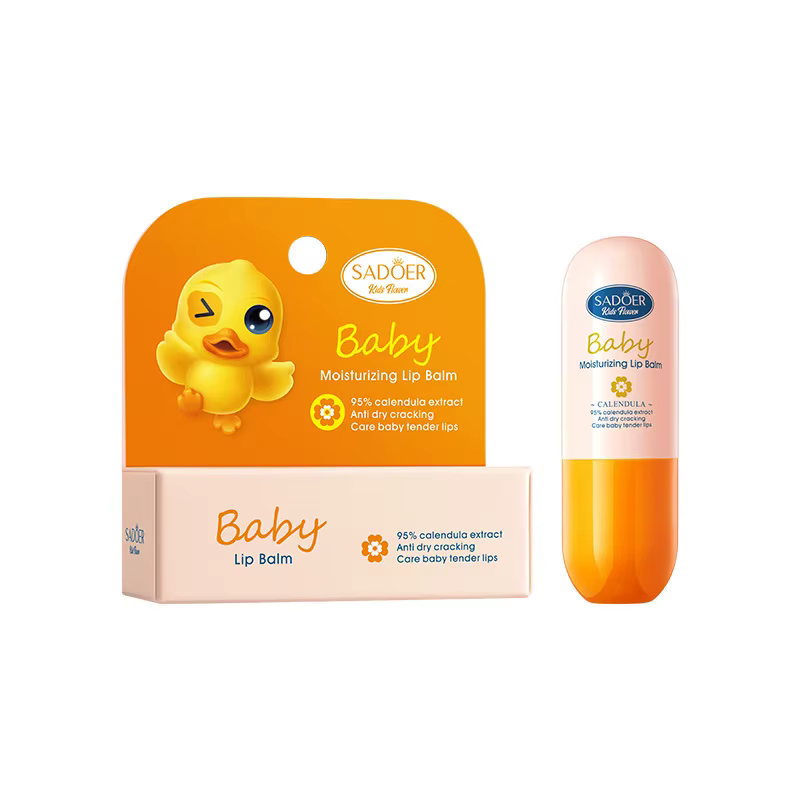Бальзам для губ дитячий SADOER Baby Calendula зволожувальний 3.4 г