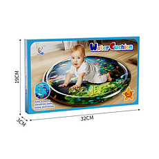 Водний килимок з рибками м'якими бортиками 92,5 см в коробці, фото 4