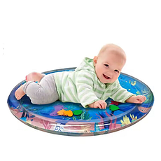 Водний килимок з рибками м'якими бортиками 92,5 см в коробці, фото 3