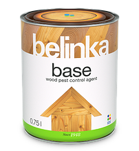 Біоцидна Грунтовка для Дерева Belinka Base Прозорий 10 л