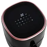 Аерофритюрниця Adler AD 6322 (5 л, 12 програм, 2000 Вт, LED-дисплей, підсвітка, оглядове вікно), фото 8
