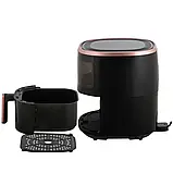 Аерофритюрниця Adler AD 6322 (5 л, 12 програм, 2000 Вт, LED-дисплей, підсвітка, оглядове вікно), фото 5