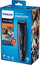 Тример для бороди та вусів Philips Beardtrimmer series 5000 BT5515/15, фото 4