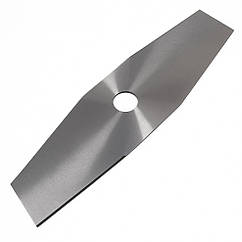 Диск для тримера 2 лопаті 255 мм сталь 65Г — Легко впорається з щільною травою та кущами