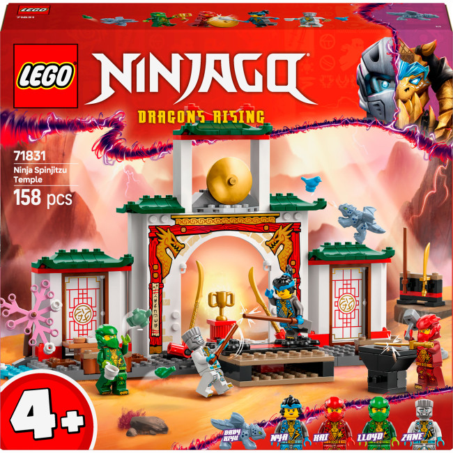 LEGO Ninjago Храм ніндзя Спін-джитсу  Лего Ніндзяго 71831, фото 1