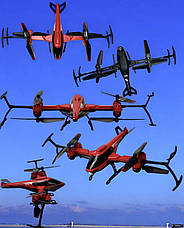 Радіокерований вертоліт-квадрокоптер 4DRC V10 з Wi-Fi камерою, стабілізацією висоти та LED-підсвіткою, фото 5