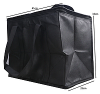 Термосумка на 35л сумка холодильник для їжі та продуктів (41*26*33см)