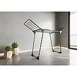 Підлогова сушарка для білизни Vileda King Ultimate, Німеччина (сталь + алюміній, 174 см, колеса, фіксатори, 2 тримачі для дрібниць, фото 3