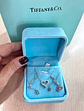 Тіффані підвіска сердечко срібло 925, фото 4