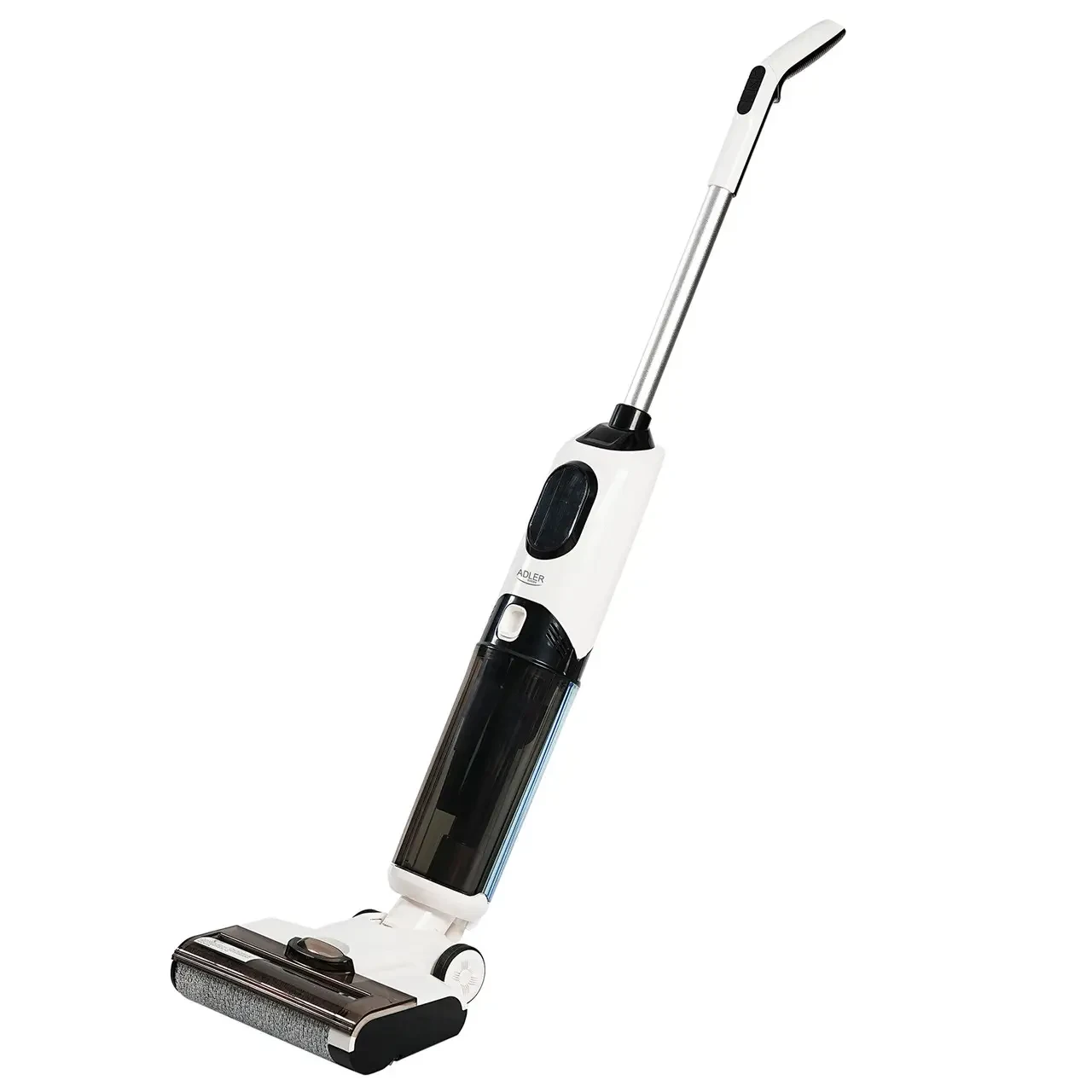 Бездротовий вертикальний пилосос Adler AD 7077 2-в-1 — сухе та вологе прибирання, LED-дисплей, HEPA 13, функція самоочищення, фото 1