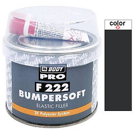 Шпаклівка по пластику чорна Body F222 Bumper Soft 250+8г