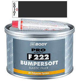 Шпаклівка по пластику чорна Body F222 Bumper Soft 1000+30г