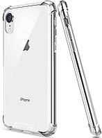 Прозорий чохол для iPhone XR ударостійкий силіконовий Shockproof (бампер)
