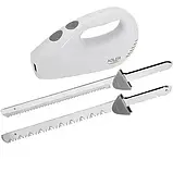 Електроніж Adler AD 4512 — 200 Вт, 2 комплекти лез з нержавіючої сталі, кнопка безпеки, швидка заміна лез, фото 2