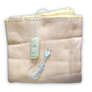 Електропростирадло Electric Blanket двоспальне 120х160 байка, фото 2