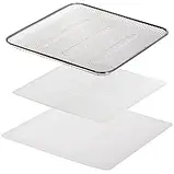 Дегідратор Adler AD 6660 - 600 Вт, 6 автоматичних програм, 6 сталевих піддонів, регулювання часу та температури, фото 4