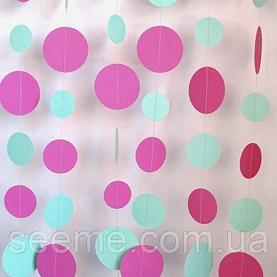 Гірлянда для декору свята, 1,5 метра, фото 1