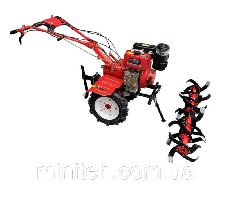 Культиватор FORTE 900-3 червоний, фото 1
