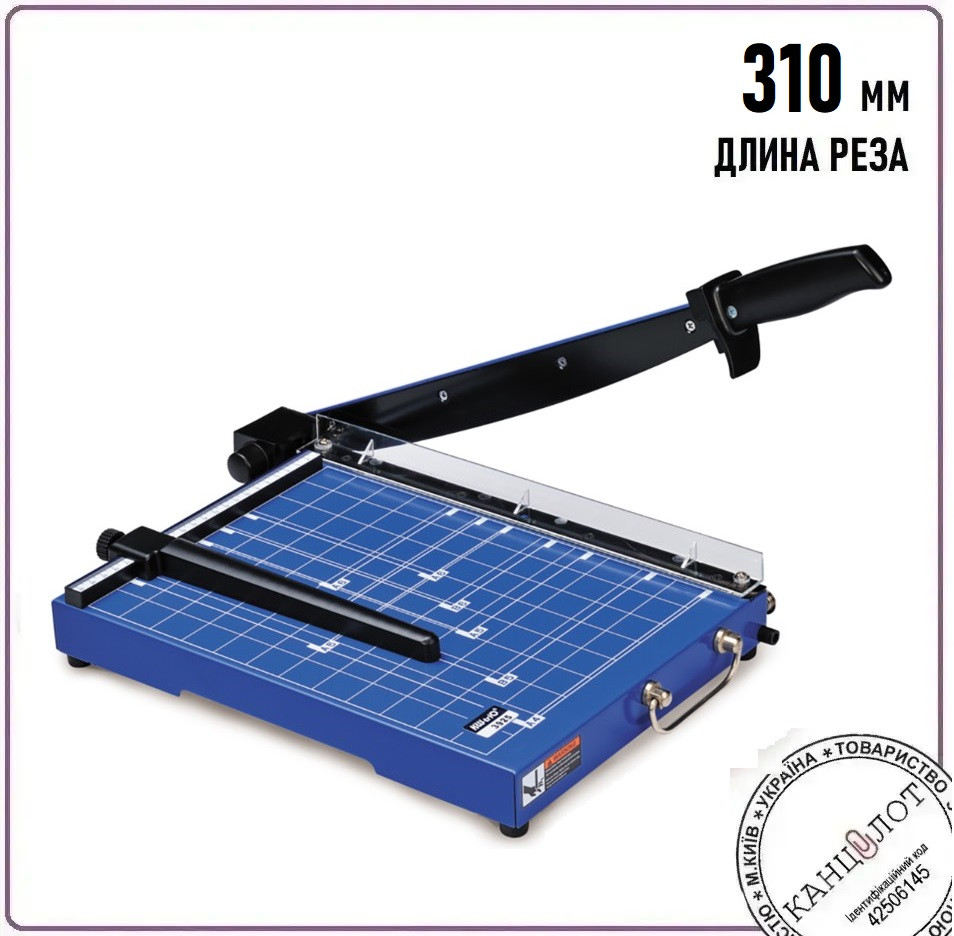 Різак шабельний KW-trio 13925 A4, 310мм, 15арк. металевий (13925), фото 1