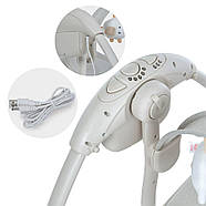 Електроколиска‑шезлонг Mastela 6511 3‑в‑1: 5 швидкостей, таймер, мелодії, фото 4