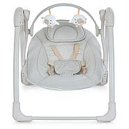 Електроколиска‑шезлонг Mastela 6511 3‑в‑1: 5 швидкостей, таймер, мелодії, фото 8