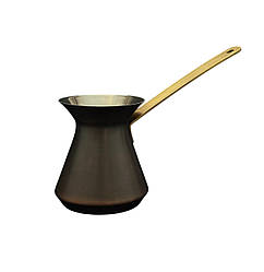 Турка для кави мідна Хайтек TF17 270 мл (патина) ZH