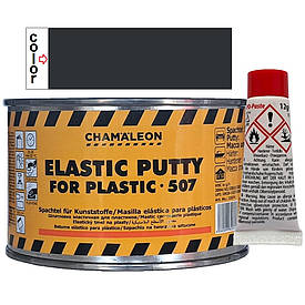 Шпаклівка по пластику чорна Chameleon 507 500+12г